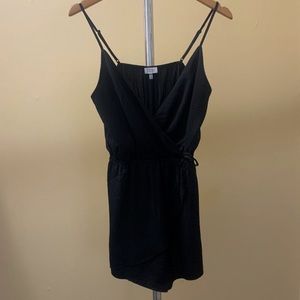TOBI V Neck Black Romper Size M